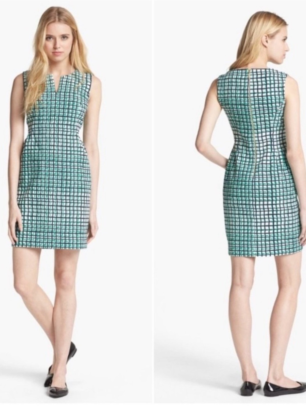 💙💚 Kate Spade “Samantha” Sheath Dress 💚💙 - Picture 8 of 9